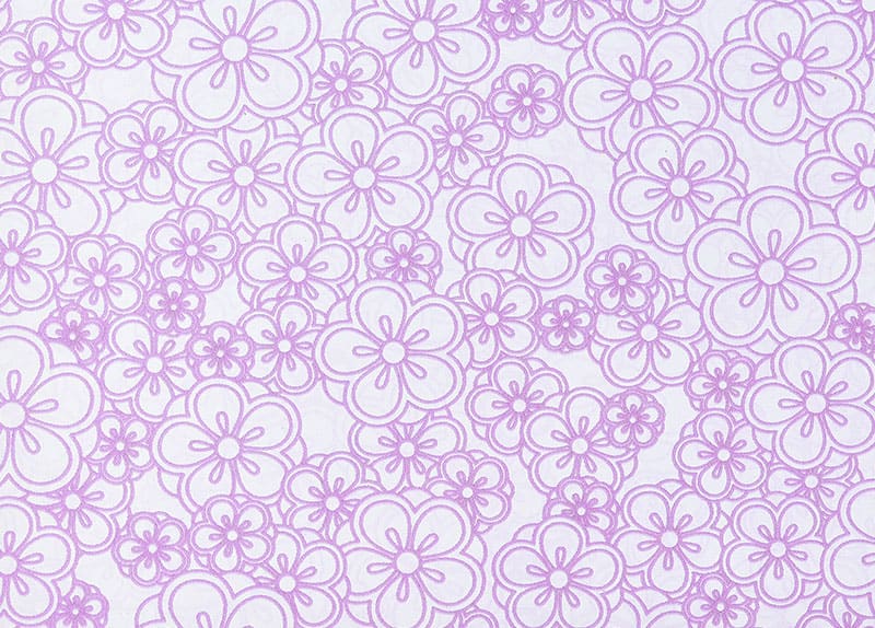 Printed PPGI Coil with flower patterns of different sizes TNF07YP
